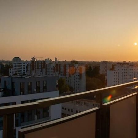 Apartament Panorama Varsóvia Exterior foto